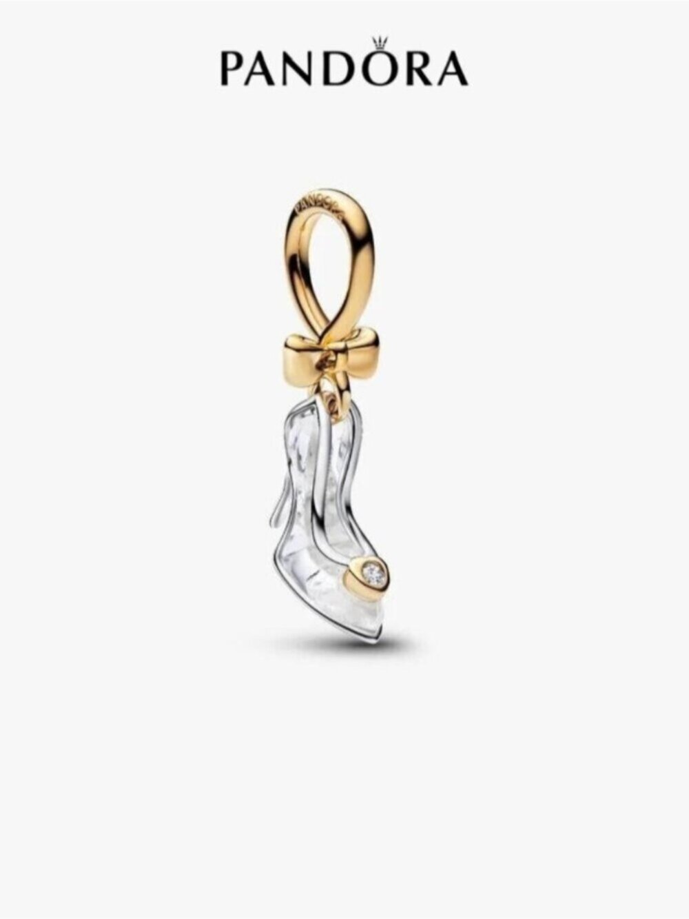 Pandora Disney Princess Cinderella Shoe Dangle Charm